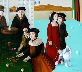 Named contemporary work « One More Chance », Made by VAHAGN HARUTYUNYAN