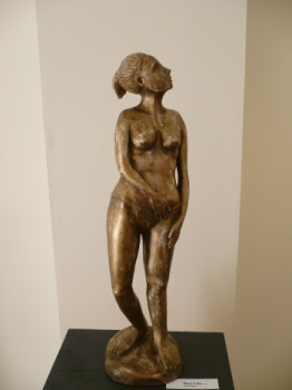 Named contemporary work « Minuit le bain », Made by PAULETTE RICHARD