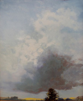 Named contemporary work « L'arbre aux nuages », Made by EPINAT JACQUES