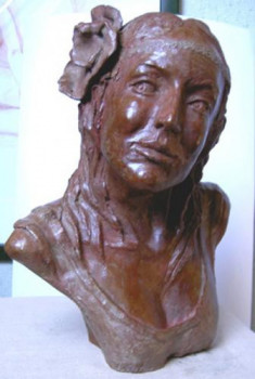 Named contemporary work « Rosalia », Made by ARLETTE RENAUDIN