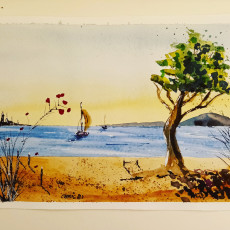 paysages-divers-aquarelles